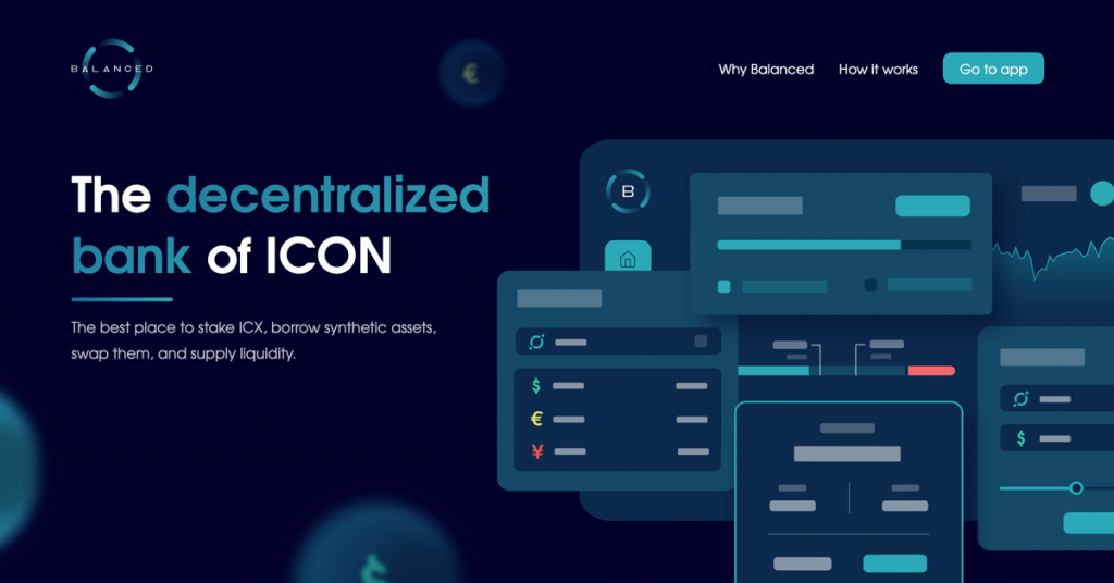 Balanced: ICON’s First DeFi Platform is live
